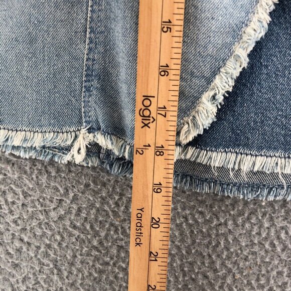 Ella Moss Blue Denim Mini Skirt - Picture 11 of 12